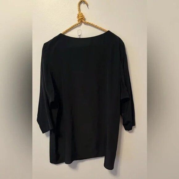 Vintage Lore Maria Wiener 1970 100% silk vintage designer blouse - Picture 7 of 7